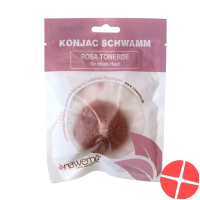 Nawemo Konjac Sponge Pink Clay Nawemo Konjac Sponge Pink Clay