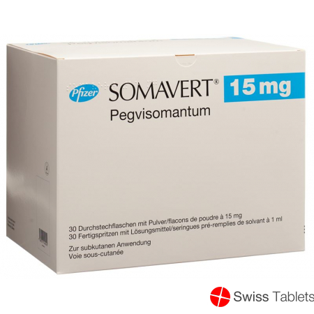 Somavert Trockensubstanz 15mg C Solv (fertspr) 30 Stück buy online
