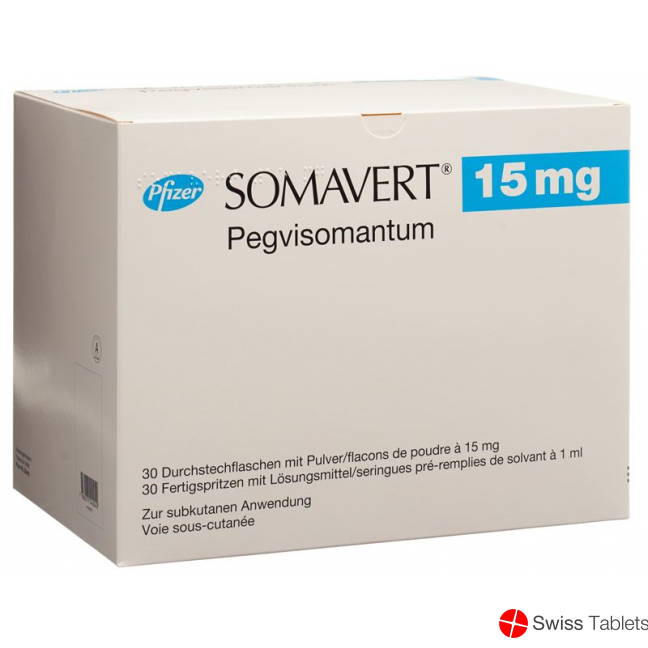 Somavert Trockensubstanz 15mg C Solv (fertspr) 30 Stück buy online