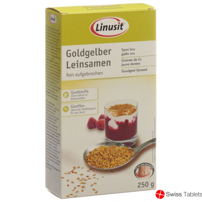 Linusit Goldgelber Leinsamen 250g buy online