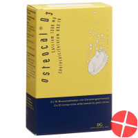Osteocal D3 Brausetabletten 1200/800 20 Stück