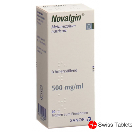Novalgin Tropfen 0.5g/ml 20ml buy online