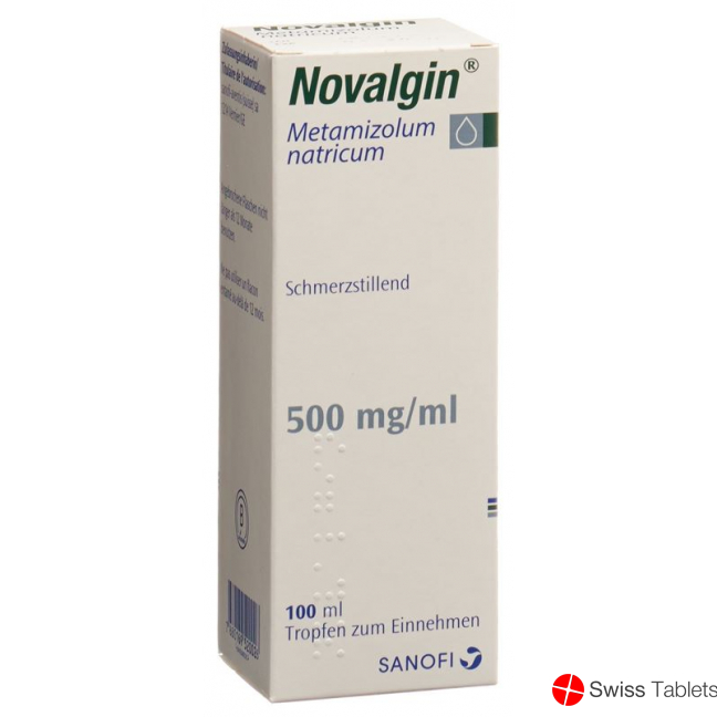 Novalgin Tropfen 0.5g/ml 100ml buy online