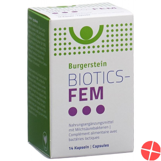Burgerstein Biotics-FEM capsules 14 pieces