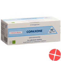 Copaxone Injektionslösung 40mg/ml 12 Fertigspritzen 1ml