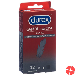 Durex Gefühlsecht Ultra Präservativ 12 Stück