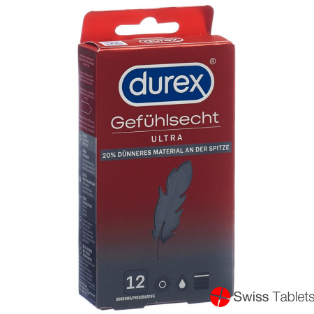 Durex Gefühlsecht Ultra Präservativ 12 Stück buy online