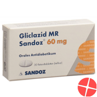 Gliclazid Mr Sandoz Retard Tabletten 60mg 30 Stück