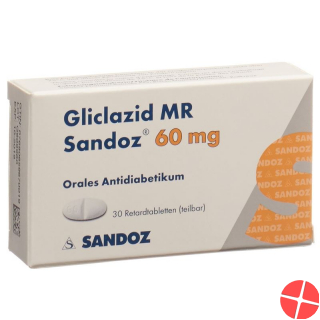 Gliclazid Mr Sandoz Retard Tabletten 60mg 30 Stück