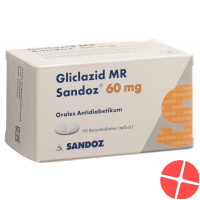 Gliclazid Mr Sandoz Retard Tabletten 60mg 90 Stück