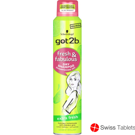 Got2b Fresh&fabulous Dry Shampoo Regular 200ml buy online