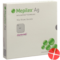 Mepilex Ag Schaumverband Safetac 15x15cm Sil 5 Stück Mepilex Ag Schaumverband Safetac 15x15cm Sil 5 Stück