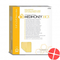 Medihoney Antibacterial Hcs 6x6cm 10 Stück