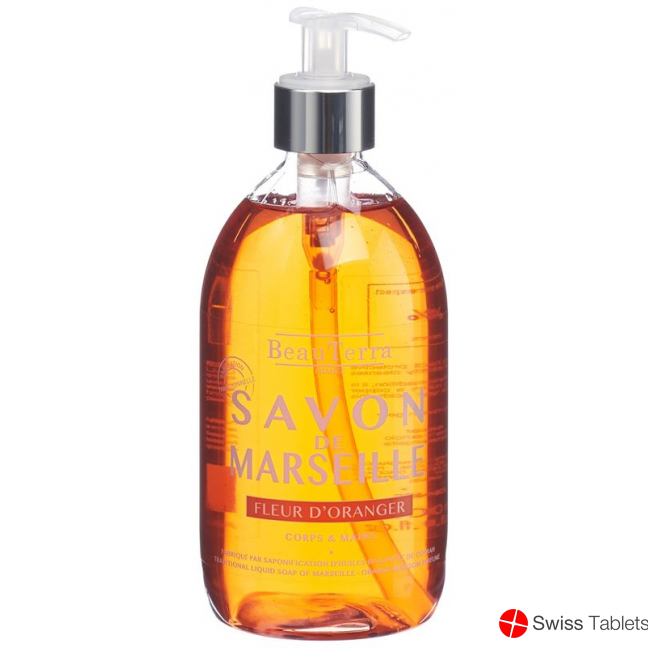 Beauterra Flüssigseife Marseille Orangenbl 500ml buy online