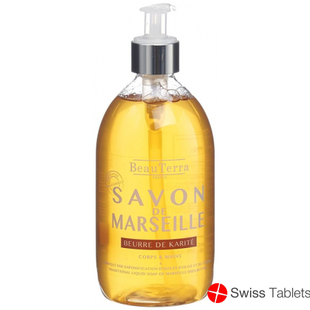 Beauterra Flüssigseife Marseille Karite 500ml buy online