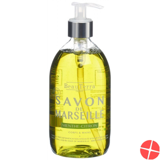Beauterra Flüssigseife Marseille Minze-Zit 500ml