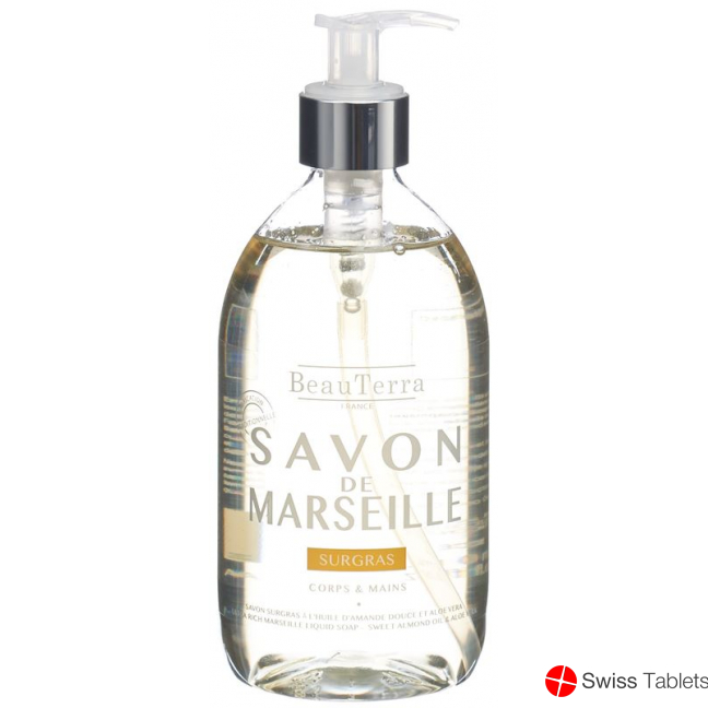 Beauterra Flüssigseife Marseille Surgras 500ml buy online