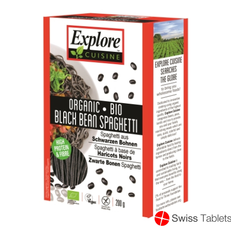 Explore Cuisine Spaghetti Schwarz Bohnen Bio 200g buy online