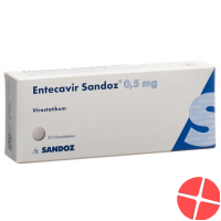 Entecavir Sandoz 0.5 mg 30 tablets
