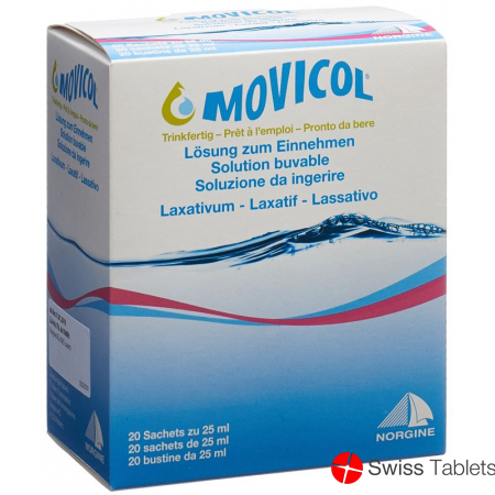 Movicol Trinkfertig Loesung Z Einnehmen Beutel 20 Stück buy online