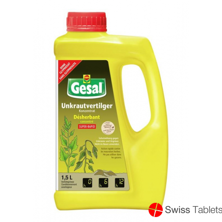 Gesal Unkrautvertilger Super-Rapid Konzentrat 1500ml buy online