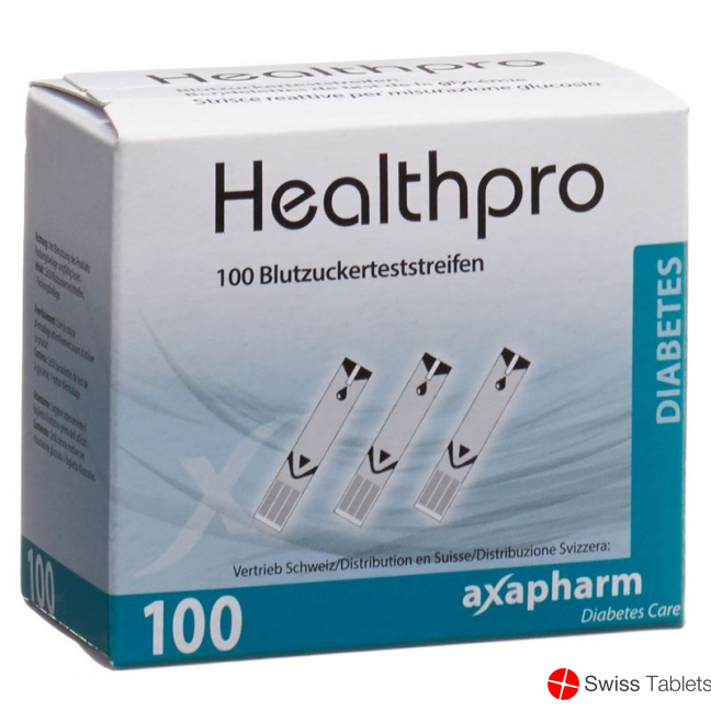 Healthpro Blutzucker-Teststreifen (neu) 100 Stück buy online
