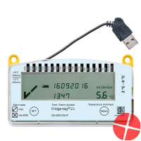 Fridge-tag 2 L 2?c - 8?c M Kalibrierzertifikat Fr