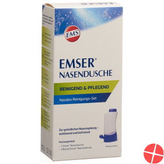 Emser nasal douche + 4 bags of nasal rinsing salt