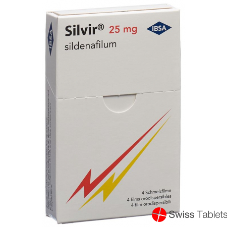 Silvir Schmelzfilm 25mg 4 Stück buy online