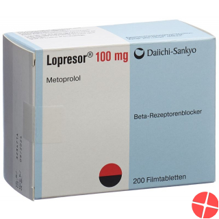 Lopresor Filmtabletten 100mg 200 Stück