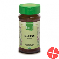 Brecht Majoran Gerebelt Bio Glas 8g