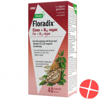 Floradix Iron + B12 Capsules Vegan 40 pieces