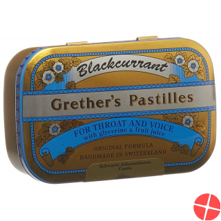 Grether’s Pastilles Blackcurrant Dose 110g