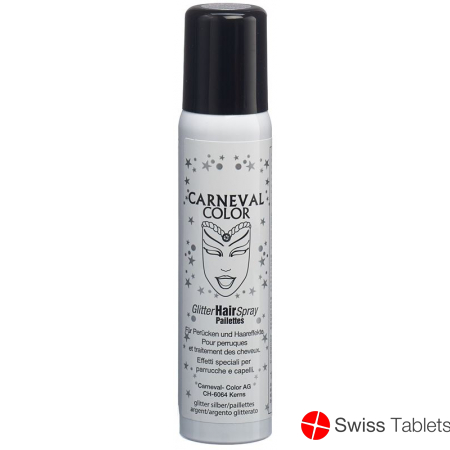 Carneval Color Glitter Hair Spray Silber 100ml buy online