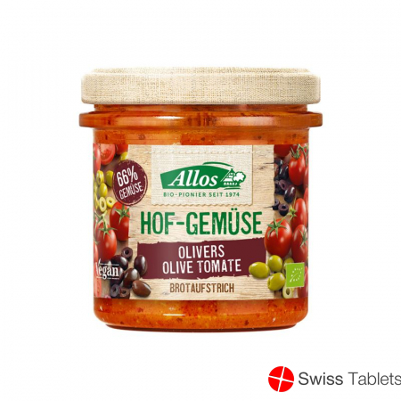 Allos Brotaufstrich Olive Tomate Bio 135g buy online
