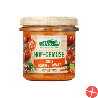 Allos Brotaufstrich Scharfe Tomate Bio 135g