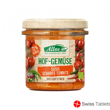 Allos Brotaufstrich Scharfe Tomate Bio 135g buy online
