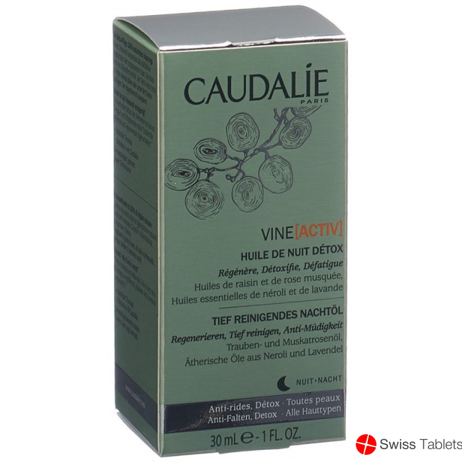 Caudalie Vineactiv Detox Nachtöl 30ml buy online