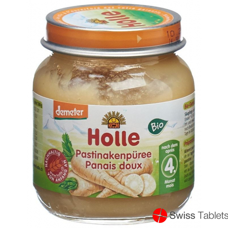 Holle Parsnip Purée from the 4th month Organic 125g buy online