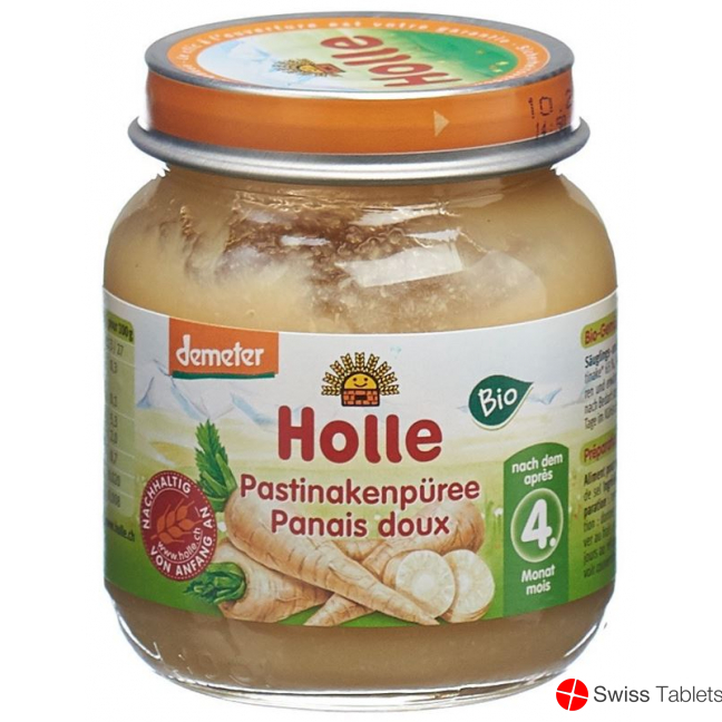 Holle Parsnip Purée from the 4th month Organic 125g buy online