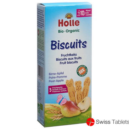 Holle Bio-Biscuits Birne Apfel 125g buy online
