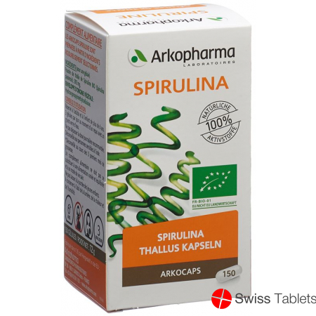 Arkocaps Spirulina Kapseln 150 Stück buy online