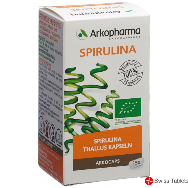 Arkocaps Spirulina Kapseln 150 Stück buy online