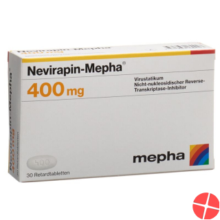 Nevirapin Mepha Retard Tablette 400mg Blister 30 Stück Nevirapin Mepha Retard Tablette 400mg Blister 30 Stück