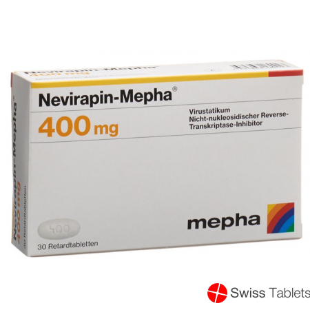 Nevirapin Mepha Retard Tablette 400mg Blister 30 Stück buy online