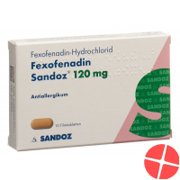 Fexofenadin Sandoz Filmtabletten 120mg 10 Stück