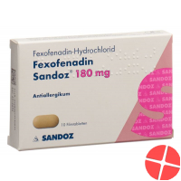 Fexofenadin Sandoz Filmtabletten 180mg 10 Stück