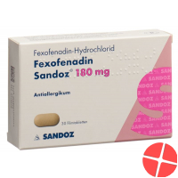 Fexofenadin Sandoz Filmtabletten 180mg 30 Stück