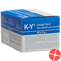 K Y Gelee Gleitmittel Steril (neu) 48x 5g