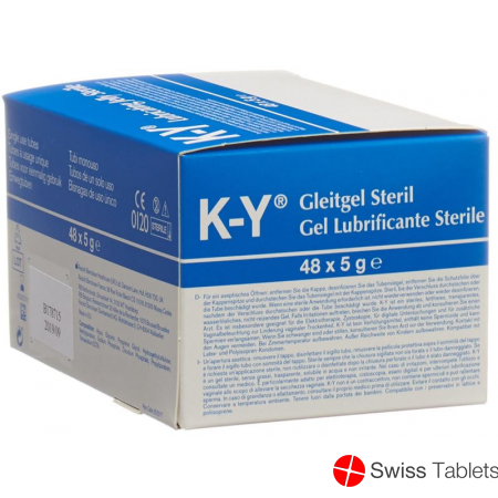 K Y Gelee Gleitmittel Steril (neu) 48x 5g buy online